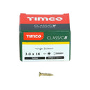 TIMCO Classic Multi-Purpose Reduced Head Countersunk Gold Piano Hinge Woodscrews-4