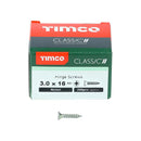 TIMCO Classic Multi-Purpose Reduced Head Countersunk Nickel Piano Hinge Woodscrews-1