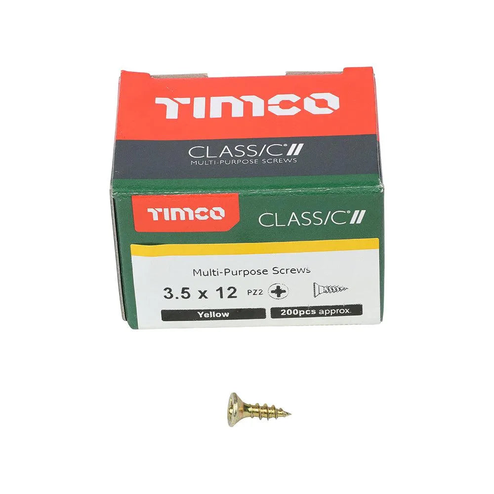 TIMCO Classic Multi-Purpose Countersunk Gold Woodscrews