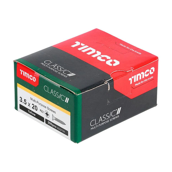 TIMCO Classic Multi-Purpose Countersunk Gold Woodscrews