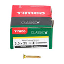 TIMCO Classic Multi-Purpose Countersunk Gold Woodscrews-141