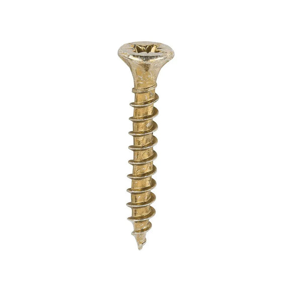 TIMCO Velocity Premium Multi-Use Countersunk Gold Woodscrews