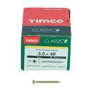 TIMCO Classic Multi-Purpose Countersunk Gold Woodscrews-132
