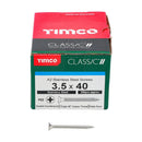 TIMCO Classic Multi-Purpose Countersunk A2 Stainless Steel Woodcrews-77