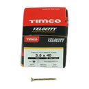 TIMCO Velocity Premium Multi-Use Countersunk Gold Woodscrews-96