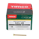 TIMCO Classic Multi-Purpose Countersunk Gold Woodscrews-129