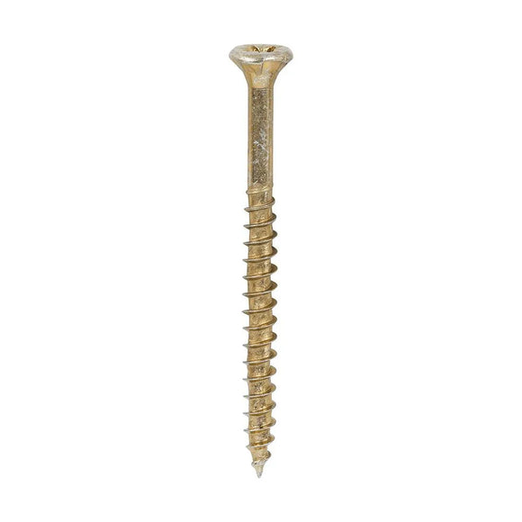 TIMCO Velocity Premium Multi-Use Countersunk Gold Woodscrews