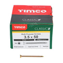 TIMCO Classic Multi-Purpose Countersunk Gold Woodscrews-126