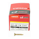 TIMCO C2 Clamp-Fix Multi-Purpose Premium Countersunk Gold Woodscrews-32