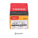 TIMCO Solo Countersunk Silver Woodscrews-85