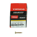 TIMCO Velocity Premium Multi-Use Countersunk Gold Woodscrews-84