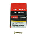 TIMCO Velocity Premium Multi-Use Countersunk Gold Woodscrews-81