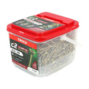 TIMCO C2 Clamp-Fix Multi-Purpose Premium Countersunk Gold Woodscrews-20