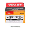TIMCO Solo Pan Head Silver Woodscrews-1