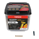TIMCO Velocity Premium Multi-Use Countersunk Gold Woodscrews-76
