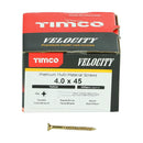 TIMCO Velocity Premium Multi-Use Countersunk Gold Woodscrews-72