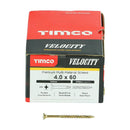 TIMCO Velocity Premium Multi-Use Countersunk Gold Woodscrews-64