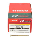TIMCO C2 Clamp-Fix Multi-Purpose Premium Countersunk Gold Woodscrews-4