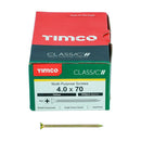 TIMCO Classic Multi-Purpose Countersunk Gold Woodscrews-89