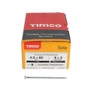TIMCO Solo Countersunk Silver Woodscrews-59
