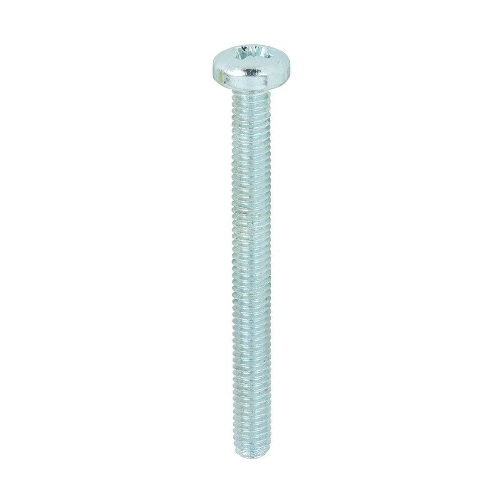 TIMCO Machine Pan Head Silver Screws