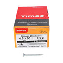 TIMCO Solo Countersunk Silver Woodscrews-47