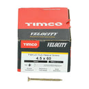 TIMCO Velocity Premium Multi-Use Countersunk Gold Woodscrews-48