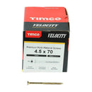 TIMCO Velocity Premium Multi-Use Countersunk Gold Woodscrews-45