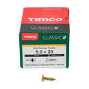 TIMCO Classic Multi-Purpose Countersunk Gold Woodscrews-46