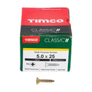TIMCO Classic Multi-Purpose Countersunk Gold Woodscrews-44