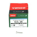 TIMCO Classic Multi-Purpose Countersunk A2 Stainless Steel Woodcrews-28
