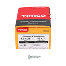 TIMCO Solo Countersunk Silver Woodscrews-34