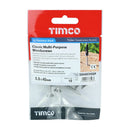 TIMCO Classic Multi-Purpose Countersunk A2 Stainless Steel Woodcrews-7