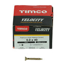 TIMCO Velocity Premium Multi-Use Countersunk Gold Woodscrews-36