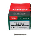 TIMCO Classic Multi-Purpose Countersunk A2 Stainless Steel Woodcrews-16