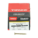 TIMCO Velocity Premium Multi-Use Countersunk Gold Woodscrews-30