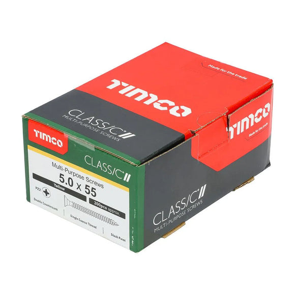 TIMCO Classic Multi-Purpose Countersunk Gold Woodscrews