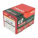 TIMCO C2 Clamp-Fix Multi-Purpose Premium Countersunk Gold Woodscrews-24
