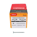 TIMCO Solo Countersunk Silver Woodscrews-16