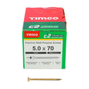 TIMCO C2 Strong-Fix Multi-Purpose Premium Countersunk Gold Woodscrews-22