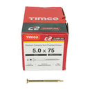 TIMCO C2 Clamp-Fix Multi-Purpose Premium Countersunk Gold Woodscrews-15