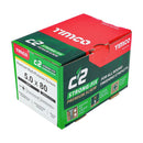 TIMCO C2 Strong-Fix Multi-Purpose Premium Countersunk Gold Woodscrews-15