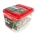 TIMCO C2 Clamp-Fix Multi-Purpose Premium Countersunk Gold Woodscrews-10