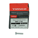 TIMCO Machine Pan Head Silver Screws-8