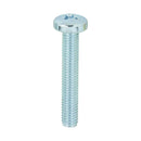 TIMCO Machine Pan Head Silver Screws-6