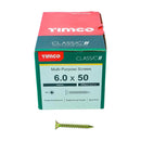 TIMCO Classic Multi-Purpose Countersunk Gold Woodscrews-31