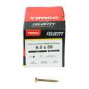 TIMCO Velocity Premium Multi-Use Countersunk Gold Woodscrews-32