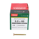 TIMCO Classic Multi-Purpose Countersunk Gold Woodscrews-28