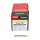 TIMCO Velocity Premium Multi-Use Countersunk Gold Woodscrews-26