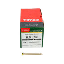 TIMCO Classic Multi-Purpose Countersunk Gold Woodscrews-23